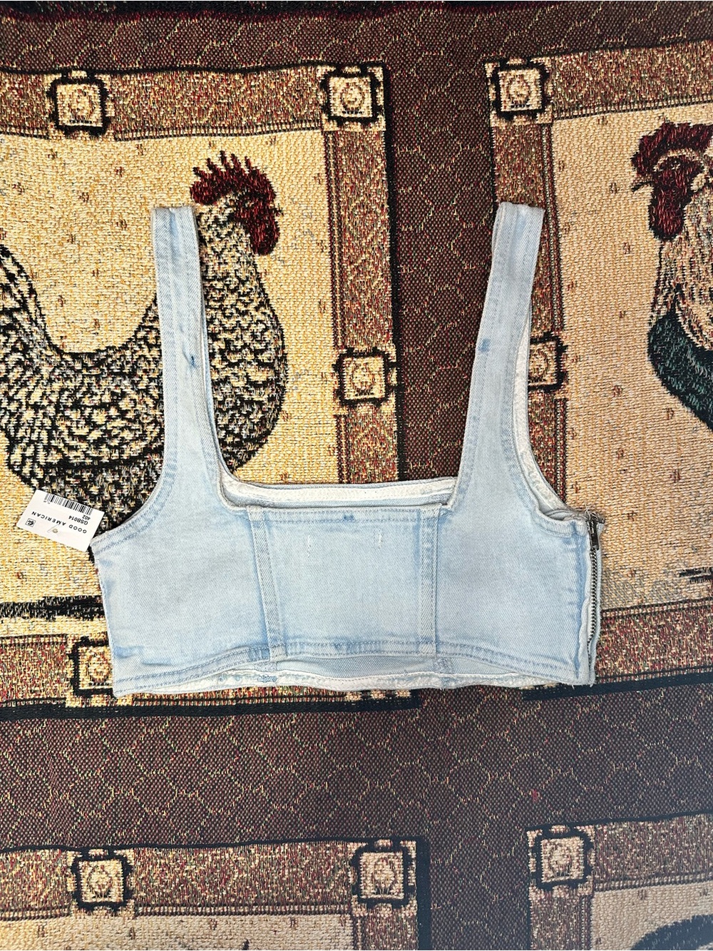 Good American Denim Crop Top